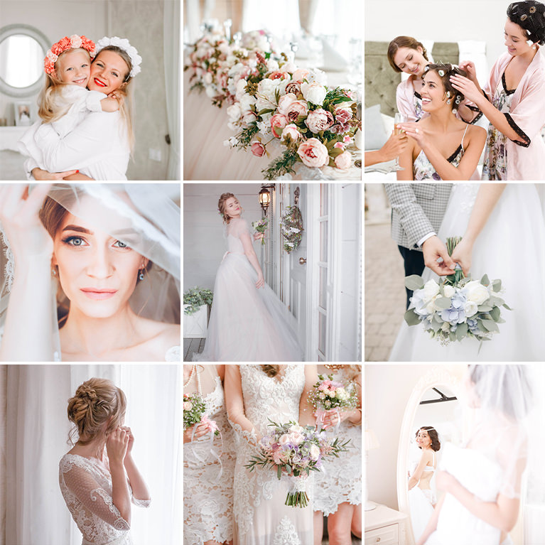 airy wedding lightroom presets